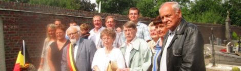 Inauguration d'un monument à Richelle