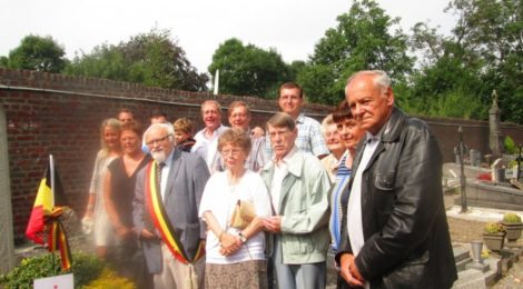 Inauguration d'un monument à Richelle