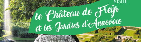 Visite: le Château de Freÿr et les Jardins d’Annevoie