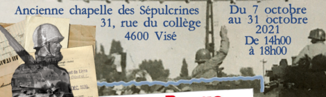 Exposition: « Les 100 ans de la S.R.A.H.V. », "Septembre 1944 - de l'Occupation à la Libération" et "Résiste" des Territoires de la Mémoire.