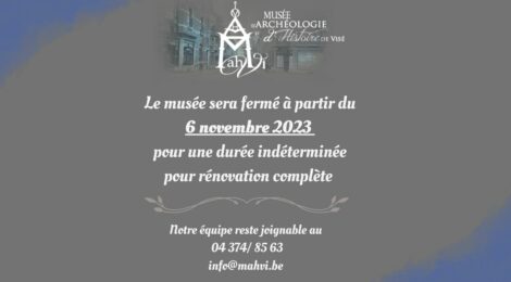 Fermeture temporaire du musée